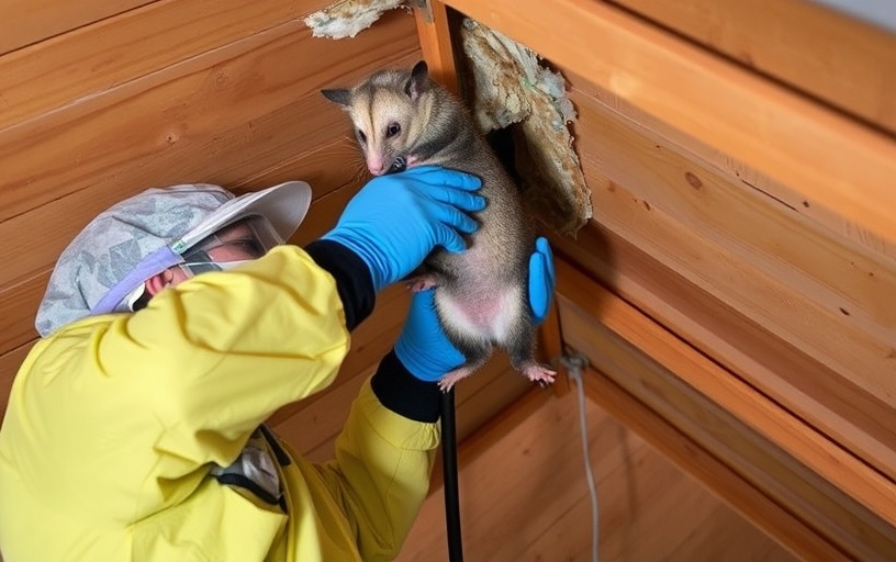Roof & Ceiling Possum Removal in Glen park